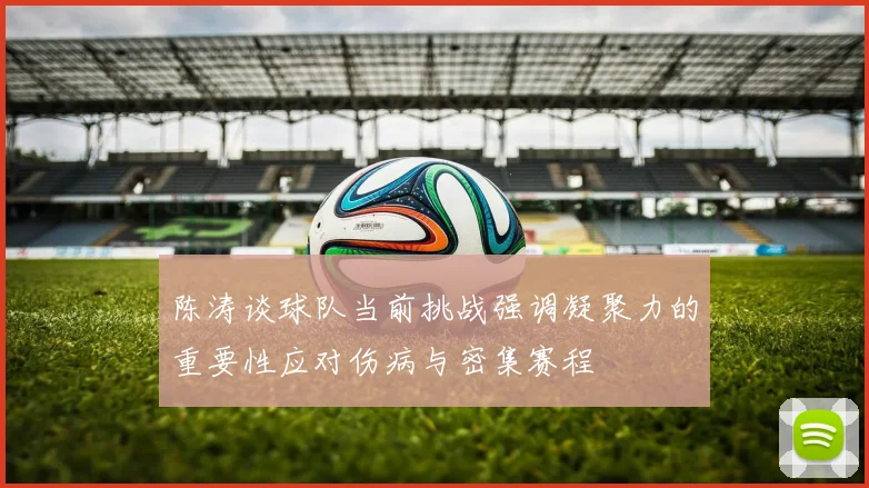 陈涛谈球队当前挑战强调凝聚力的重要性应对伤病与密集赛程